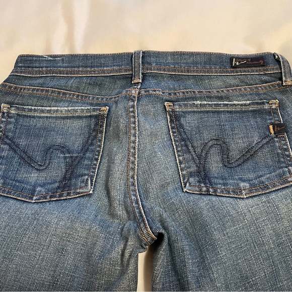 Citizens Of Humanity Blue Boot Cut Jeans - Picture 4 of 9